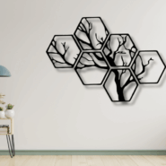 1005 - Hexagon Wall Hanging